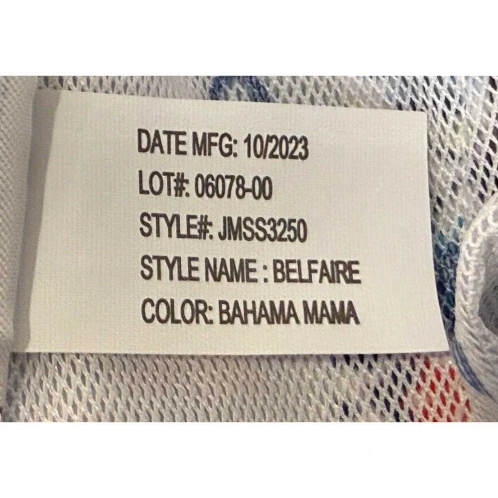 NWT JOHNNIE-O BAHAMA MAMA BELFAIRE 7